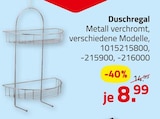 Aktuelles Duschregal Angebot bei ROLLER in Potsdam ab 8,99 €