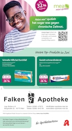 mea - meine apotheke Prospekt für Herten mit 4 Seiten mea - meine apotheke Prospekt für Herten: "Unsere Juni-Angebote", 4 Seiten, 01.06.2026 - 30.06.2026