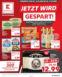 Kaufland Prospekt für Salzgitter mit 63 Seiten Kaufland Prospekt für Salzgitter: "Aktuelle Angebote", 63 Seiten, 11.09.2025 - 17.09.2025