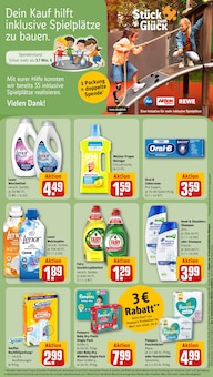 Pampers im aktuellen REWE Prospekt (Düsseldorf) Pampers im REWE Prospekt "Dein Markt" mit 18 Seiten (Düsseldorf)