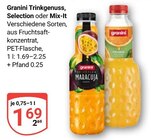 Aktuelle Saft Angebote bei GLOBUS in Krefeld Aktuelles Trinkgenuss Angebot bei GLOBUS in Krefeld ab 1,69 €