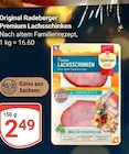 Premium Lachsschinken Angebote von Radeberger bei GLOBUS Jena für 2,49 €
