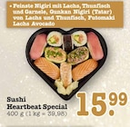 Aktuelles Sushi Heartbeat Special Angebot bei E center in Pforzheim ab 15,99 €