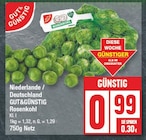 Rosenkohl von GUT&GÜNSTIG im aktuellen EDEKA Prospekt