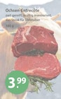 Ochsen-Entrecôte im V-Markt Prospekt Ochsen-Entrecôte von im aktuellen V-Markt Prospekt für 3,99 €