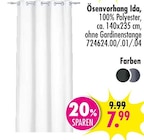 Ösenvorhang Ida im Angebot bei SB Möbel Boss in Bad Oeynhausen Ösenvorhang Ida Angebote bei SB Möbel Boss Bad Oeynhausen für 7,99 €
