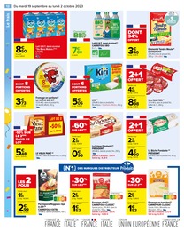 Prix et réduction Lait dans le prospectus Carrefour en cours Offre Lait dans le catalogue Carrefour du moment à la page 14