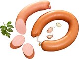 Fleischwurst mit Knoblauch bei REWE im Moers Prospekt für 3,99 €