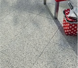 Promo Dalle mini gravillons blanc/noir 40 x 40 cm à 2,93 € dans le catalogue Castorama à Mundolsheim