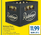 Pilsner im Angebot bei diska in Chemnitz Pilsner Angebote von Radeberger bei diska Chemnitz für 11,99 €