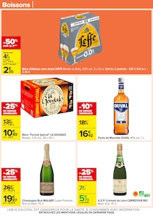 Promotion Boisson gazeuse dans le prospectus Carrefour, valable du 04/11/2025 au 17/11/2025 Promo Boisson gazeuse dans le catalogue Carrefour du moment à la page 41