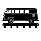 Volkswagen - T1 Schlüsselboard, schwarz, mit sechs Haken Angebot im Prospekt T1 Schlüsselboard, schwarz, mit sechs Haken bei Volkswagen im Prospekt "Zeit zu wechseln" für 16,90 €