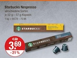 Nespresso von Starbucks im aktuellen V-Markt Prospekt für 3,69 €