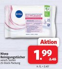 Reinigungstücher im Angebot bei Markant Nordwest in Emden Reinigungstücher Angebote von Nivea bei Markant Nordwest Emden für 1,99 €