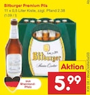 Premium Pils Angebote von Bitburger bei Netto Marken-Discount Mannheim für 5,99 €