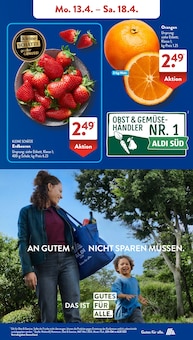 ALDI SÜD Prospekt der aktuellen Woche, gültig von 13.04.2026 bis 18.04.2026 Aktueller ALDI SÜD Prospekt "Gutes für Alle." mit 35 Seiten