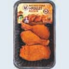 2 hauts de cuisse + 2 pilons de poulet - U - Super U à Antibes 2 hauts de cuisse + 2 pilons de poulet - U en promo chez Super U Antibes à 5,19 €