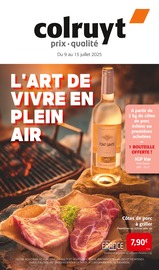 Viande De Porc Angebote im Prospekt "L'ART DE VIVRE EN PLEIN AIR" von Colruyt Viande De Porc Angebote im Prospekt "L'ART DE VIVRE EN PLEIN AIR" von Colruyt auf Seite 1
