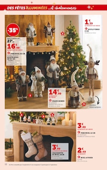 Promo Chaussette Noël dans le catalogue Super U du moment à la page 12