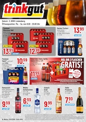 Aktueller Trinkgut Discounter Prospekt in Wangen und Umgebung, "Aktuelle Angebote" mit 4 Seiten, 13.04.2026 - 18.04.2026