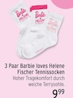Tennissocken von Barbie loves Helene Fischer für 9,99 € bei EDEKA im Angebot Tennissocken von Barbie loves Helene Fischer im aktuellen EDEKA Prospekt