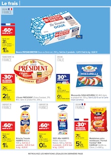 Promotion Comté dans le prospectus Carrefour, valable du 27/01/2026 au 09/02/2026 Promo Comté dans le catalogue Carrefour du moment à la page 40