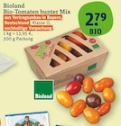 Bio-Tomaten bunter Mix im Angebot bei tegut in Sindelfingen Bio-Tomaten bunter Mix Angebote von Bioland bei tegut Sindelfingen für 2,79 €