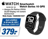 Smartwatch Watch Series 10 GPS im Angebot bei expert in Konstanz Smartwatch Watch Series 10 GPS Angebote von Apple bei expert Konstanz für 379,00 €