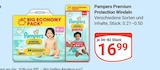 Premium Protection Windeln im Angebot bei GLOBUS in Halle Premium Protection Windeln Angebote von Pampers bei GLOBUS Halle für 16,99 €