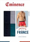 LOT DE 2 BOXERS MADE IN FRANCE HOMME - EMINENCE dans le catalogue Intermarché