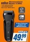 Herrenrasierer Series 3-300s im Angebot bei expert in Amberg Herrenrasierer Series 3-300s Angebote von Braun bei expert Amberg für 49,99 €