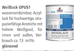 Weißlack von OPUS1 im aktuellen Holz Possling Prospekt