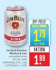Bourbon Whiskey & Cola Angebote von Jim Beam bei Marktkauf Heilbronn für 1,79 €
