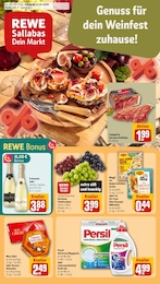 REWE Prospekt für Frankfurt mit 16 Seiten REWE Prospekt "Dein Markt" für Frankfurt, 16 Seiten, 12.10.2026 - 17.10.2026