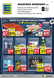 EDEKA Discounter Prospekt der aktuellen Woche mit 24 Seiten, gültig von 13.07.2026 bis 18.07.2026, in Kamp-Lintfort und Umgebung Aktueller EDEKA Discounter Prospekt in Kamp-Lintfort und Umgebung, "Aktuelle Angebote" mit 24 Seiten, 13.07.2026 - 18.07.2026