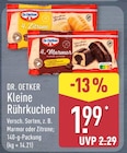 Kleine Rührkuchen Marmor von Dr. Oetker für 1,99 € bei ALDI Nord im Angebot Kleine Rührkuchen Marmor von Dr. Oetker im aktuellen ALDI Nord Prospekt