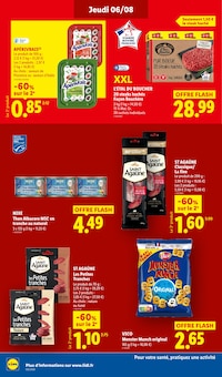 Catalogue Lidl, 06/08/2026 - 12/08/2026, DESTINATION GOURMANDE, 61 pages Prospectus Lidl en cours, "DESTINATION GOURMANDE", 61 pages