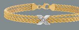 BRACELET OU COLLIER OR 750 MILLIÈMES en promo chez Auchan Hypermarché BRACELET OU COLLIER OR 750 MILLIÈMES dans le catalogue Auchan Hypermarché