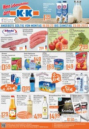 Aktueller K+K - Klaas & Kock Supermarkt Prospekt in Essen und Umgebung, "Wenn Lebensmittel, dann K+K" mit 12 Seiten, 18.09.2023 - 23.09.2023