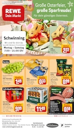 REWE Prospekt "Dein Markt" für Duisburg, 31 Seiten, 23.03.2026 - 28.03.2026