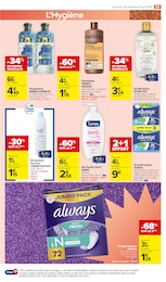 Prix et réduction Sanex dans le prospectus Carrefour Market en cours Offre Sanex dans le catalogue Carrefour Market du moment à la page 61