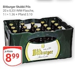 Aktuelle Bitburger Angebote bei GLOBUS in Siegen (Universitätsstadt) Aktuelles Stubbi Pils Angebot bei GLOBUS in Siegen (Universitätsstadt) ab 8,99 €