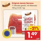 Original Jamón Serrano Angebote bei Netto Marken-Discount Gera für 1,49 €