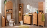 Meuble sous-lavabo 2 portes & 1 étagère en promo chez Maxi Bazar Meuble sous-lavabo 2 portes & 1 étagère dans le catalogue Maxi Bazar