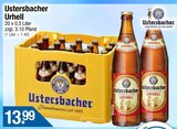 Ustersbacher im Getränke City Prospekt Urhell von Ustersbacher im aktuellen Getränke City Prospekt für 13,99 €