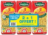 PÂTES CUISSON RAPIDE COQUILLETTES - PANZANI à 2,24 € dans le catalogue Intermarché