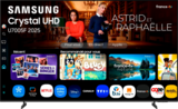 TV LED 75" / 189CM
SAMSUNG TU75U7005 - SAMSUNG - Auchan Hypermarché à Vigneux-sur-Seine TV LED 75" / 189CM
SAMSUNG TU75U7005 - SAMSUNG en promo chez Auchan Hypermarché Vigneux-sur-Seine à 679,00 €