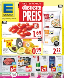 Hackfleisch Angebot im aktuellen EDEKA Prospekt auf Seite 1