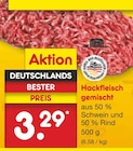 Hackfleisch gemischt bei Netto Marken-Discount im Prospekt "" für 3,29 €
