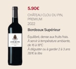 Monoprix la Garenne La Garenne-Colombes - Promo Bordeaux supérieur 2022 Promo Bordeaux supérieur 2022 à 5,90 € dans le catalogue Monoprix la Garenne à La Garenne-Colombes